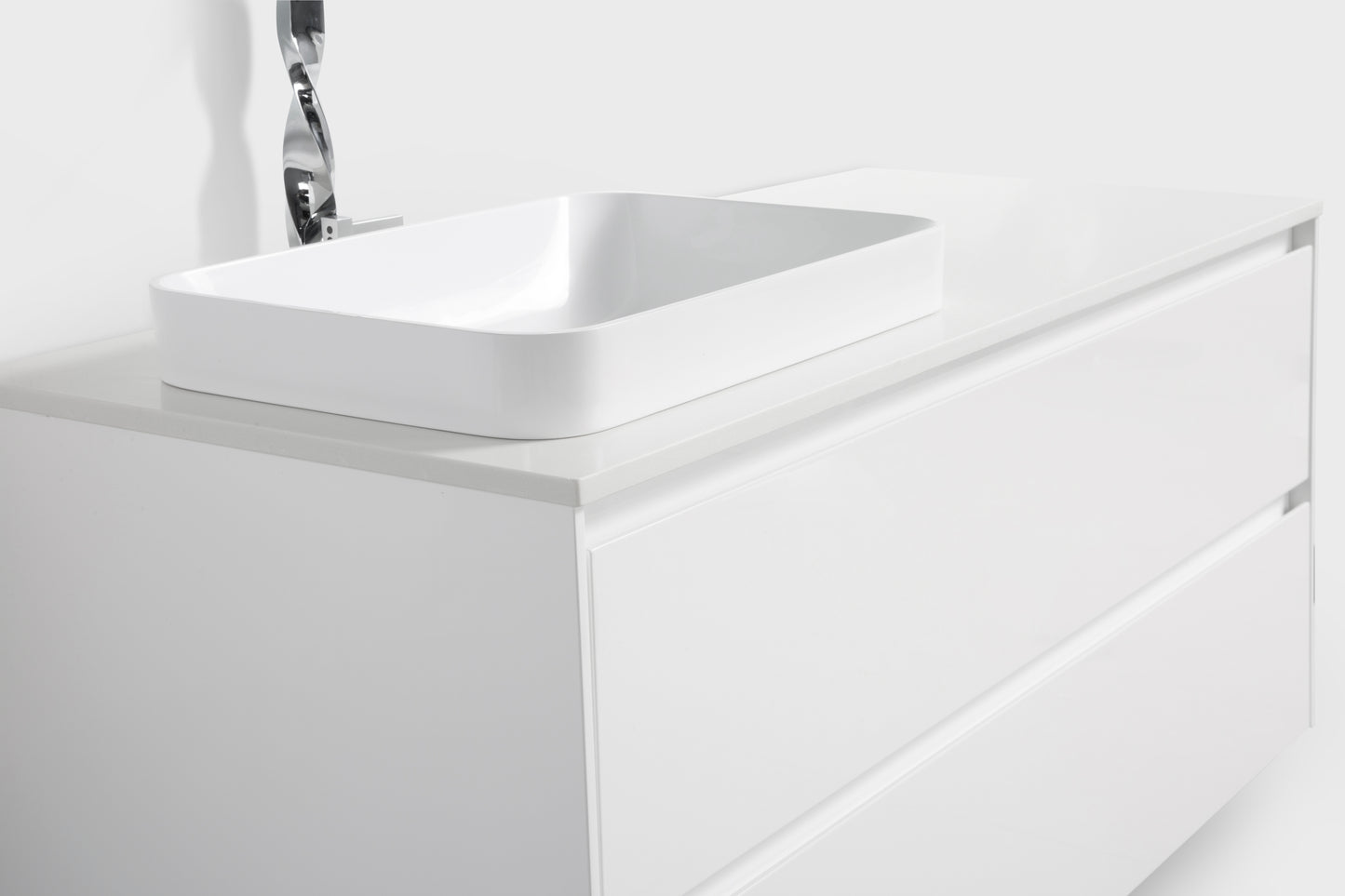 Madrid Double Drawer Vanity 1200mm - basin & top excluded