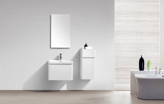 Milan Single Drawer Vanity 600mm - basin excluded