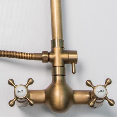 Shower Set - Antique Brass